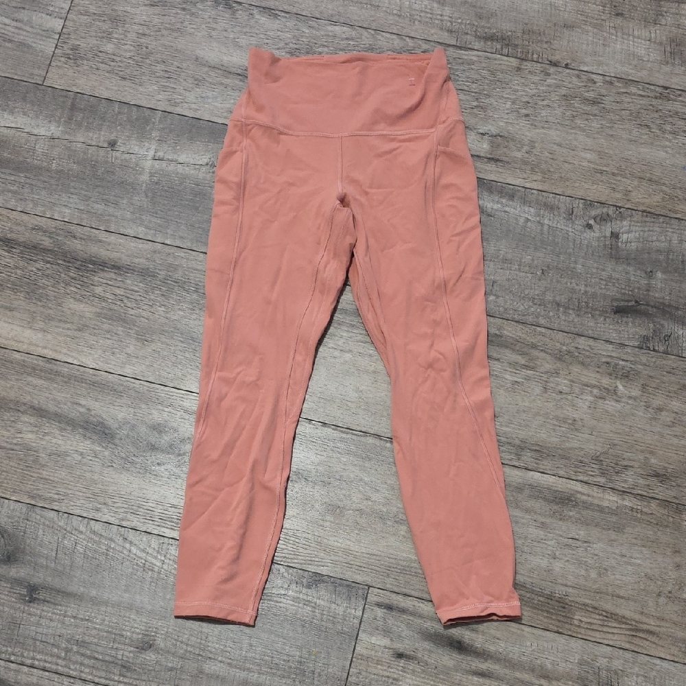 Lululemon Align high-rise pants in the color Pink Savan